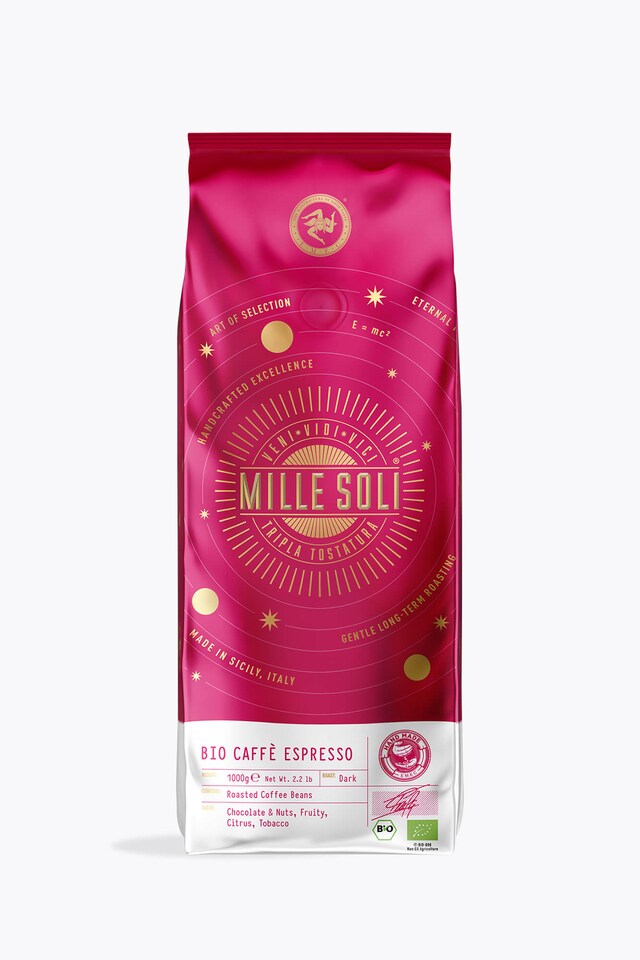 Mille Soli Caffè Organic Espresso 1kg