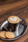 Blomus Kumi taza, Espresso con Latte Art