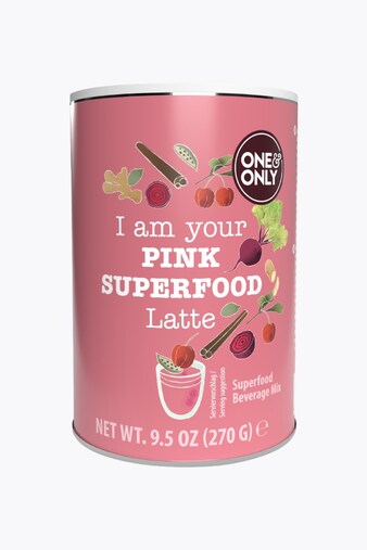 One&Only Pink Superfood Latte Powder 270g