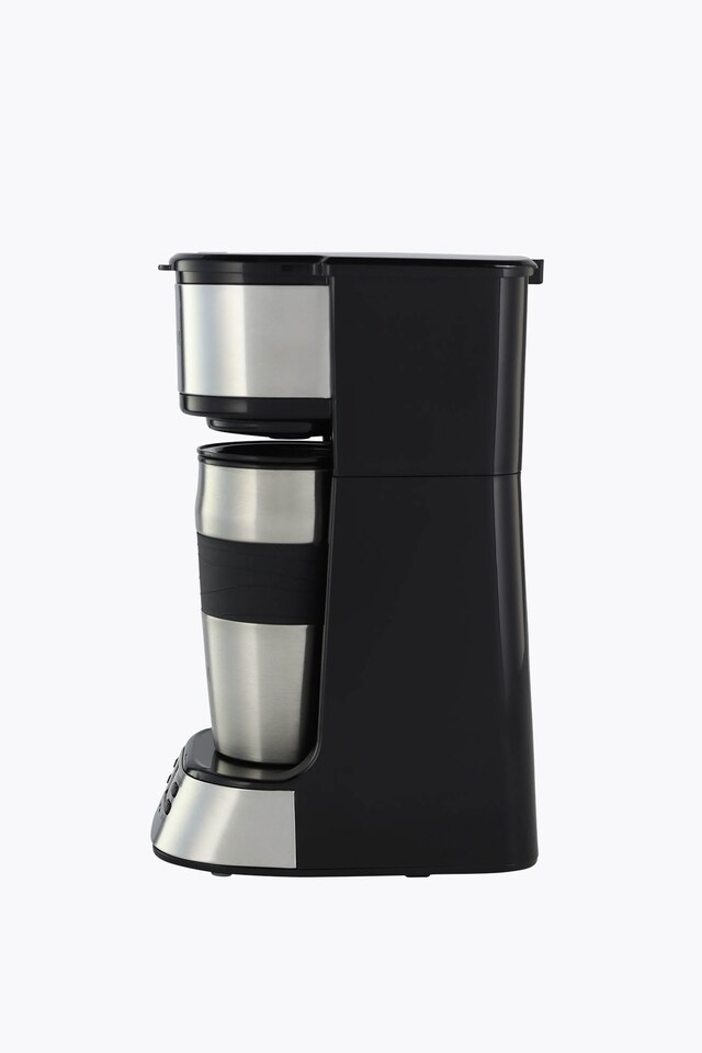 BEEM Cafetera individual Thermo2Go 750W Acero inoxidable/Negro