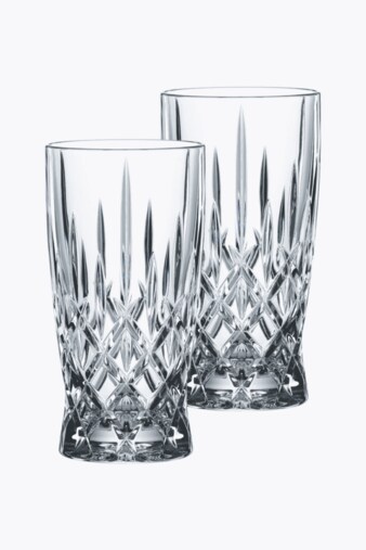 Nachtmann Noblesse Latte Macchiato Glass Set of 2