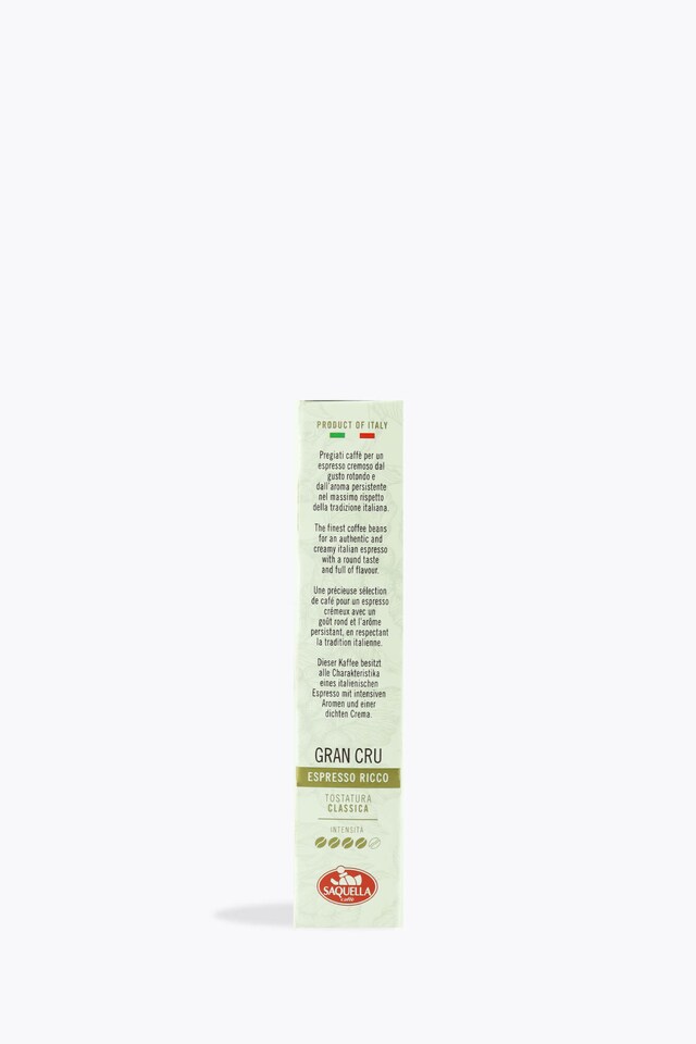 Saquella Bar ITALIA Gran Cru 100% Arabica 10 Capsules