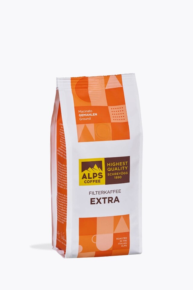 Alps Coffee Filterkaffee Extra 250g gemahlen