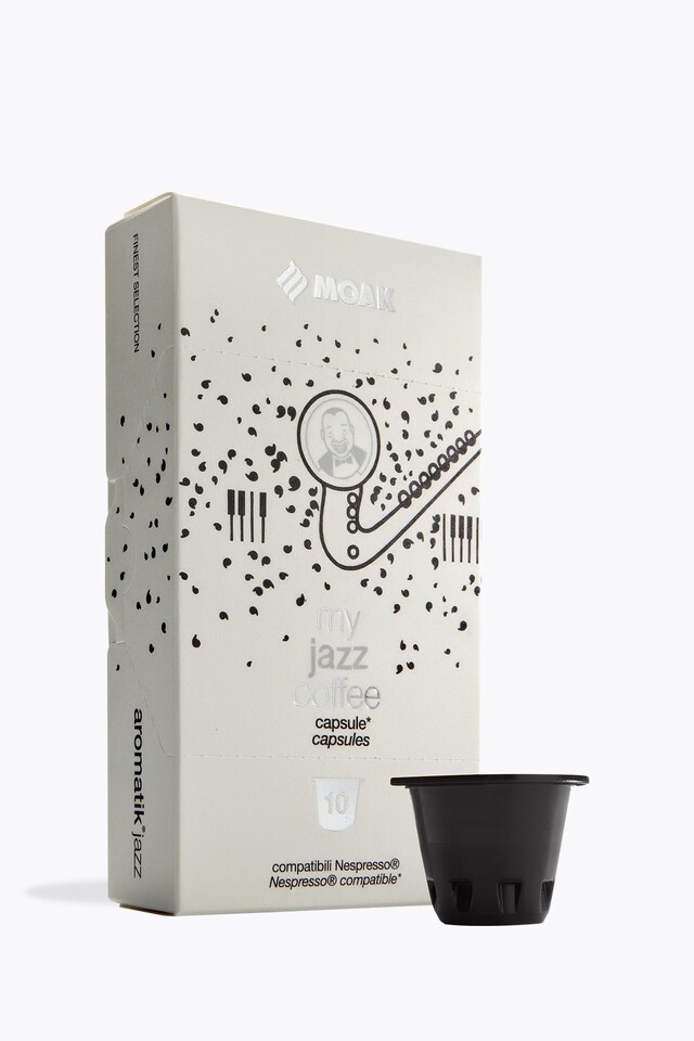 Caffe Moak My Aromatik Jazz Café 10 cápsulas compatibles con Nespresso®
