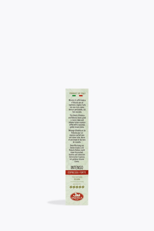 Saquella Bar ITALIA Intenso 10 Capsules Nespresso® compatible