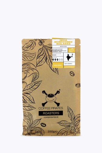 Coffee Pirates India Monsooned Malabar 250g
