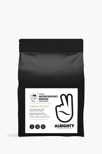 Alrighty Tanzania Crema 250g