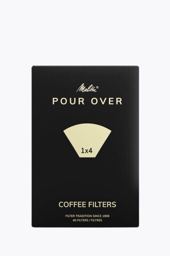 Melitta® Coffee Filters Pour Over 1x4 40 Pieces