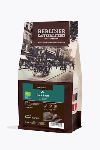 Berliner Kaffeerösterei Espresso Dark Roast Organic 1kg
