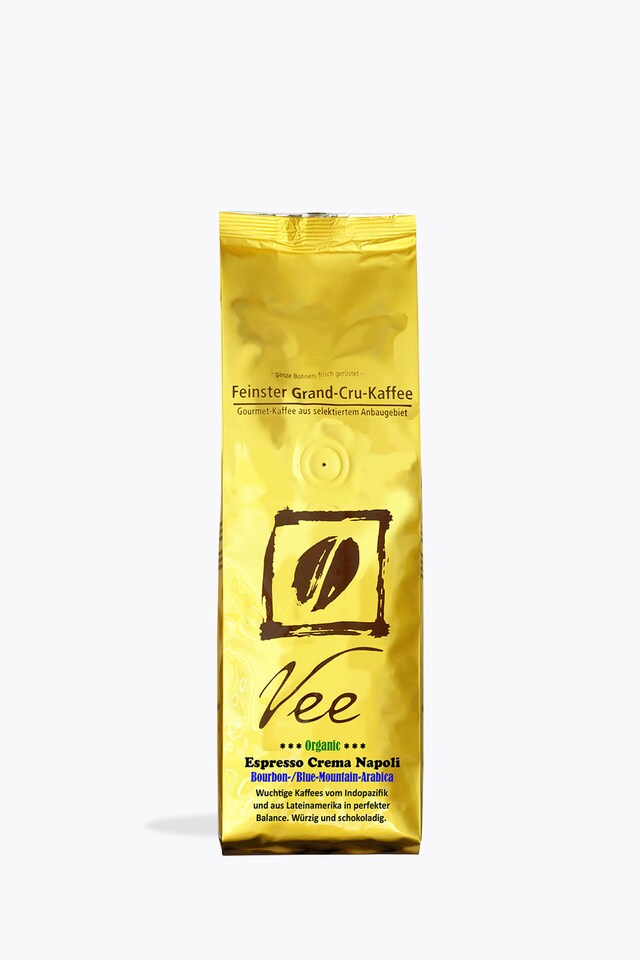 Vee's Organic Espresso Crema Napoli 250g