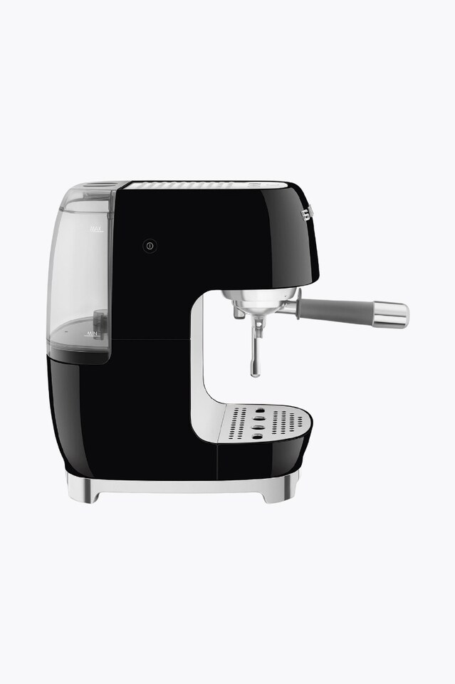 Smeg Espresso Machine 50's Style mit Cold Brew-Funktion, Black