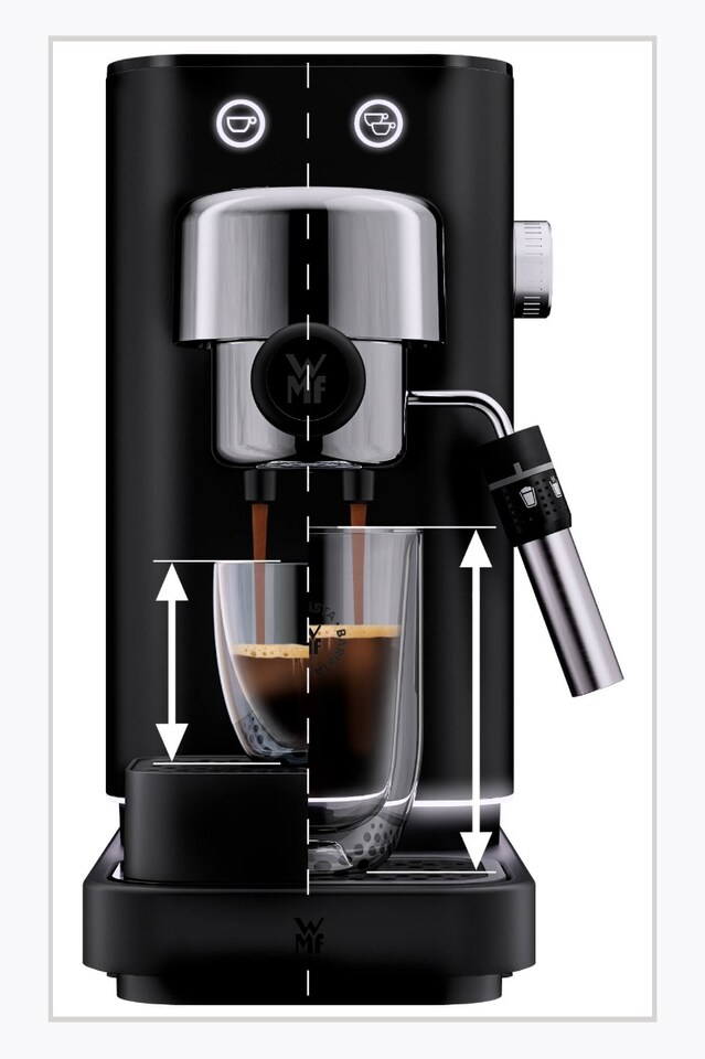 WMF Lumero Espresso Machine Deep Black