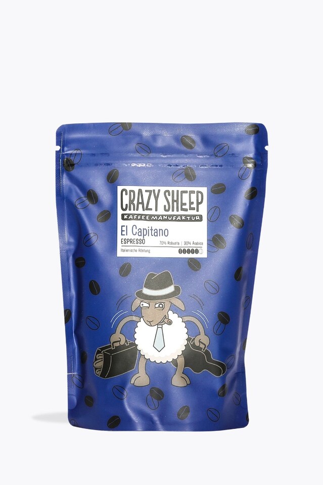Crazy Sheep Espresso El Capitano 250g