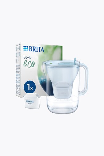 BRITA Filter Jug Style eco glacier blue (2.4l) incl. 1 MAXTRA PRO Pure Performance Cartridge