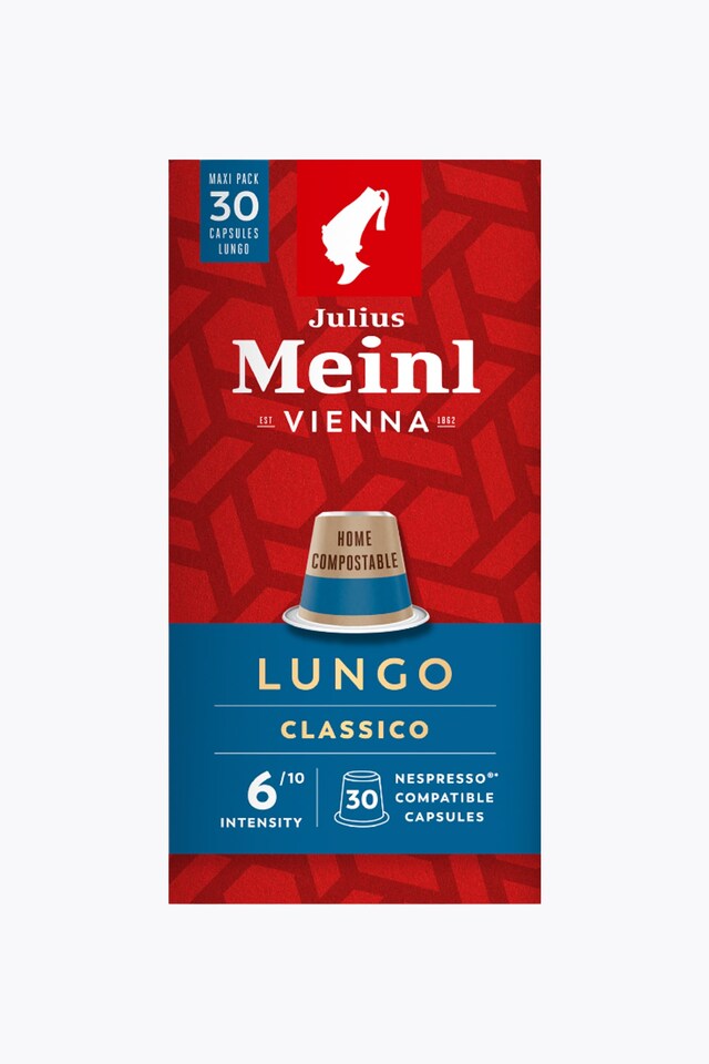 Julius Meinl Inspresso Lungo Classico 30 Capsules Nespresso® Compatible