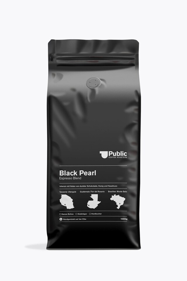 Public Coffee Roasters Black Pearl Espresso 1kg