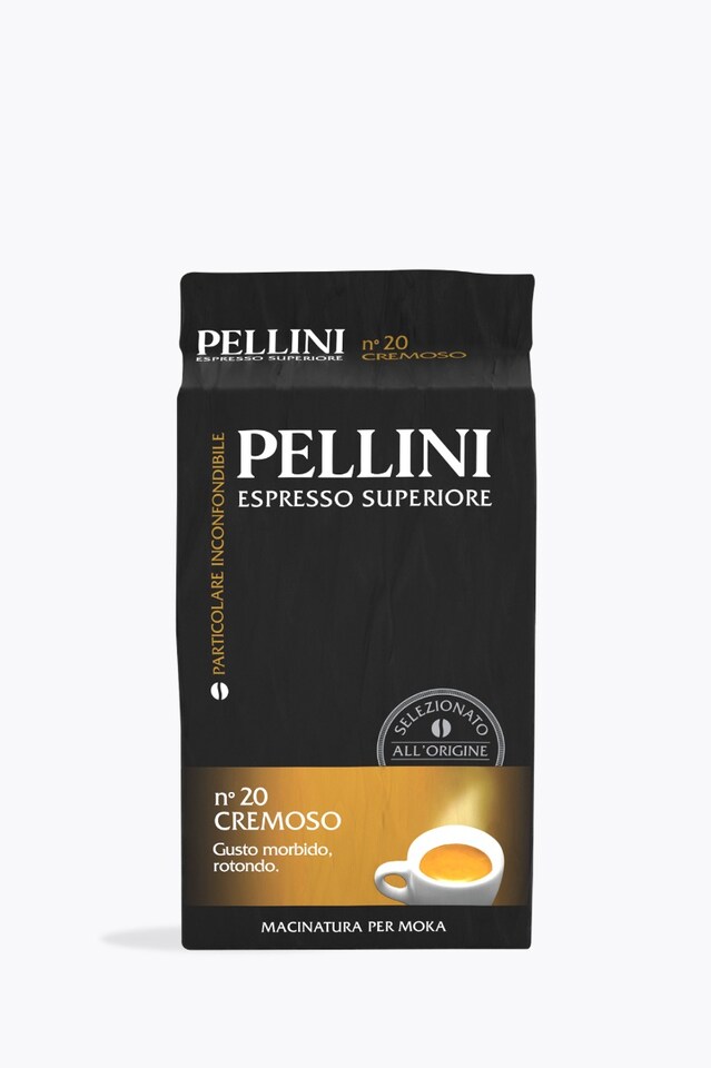 Pellini Cremoso molido 250g Moka y filtro