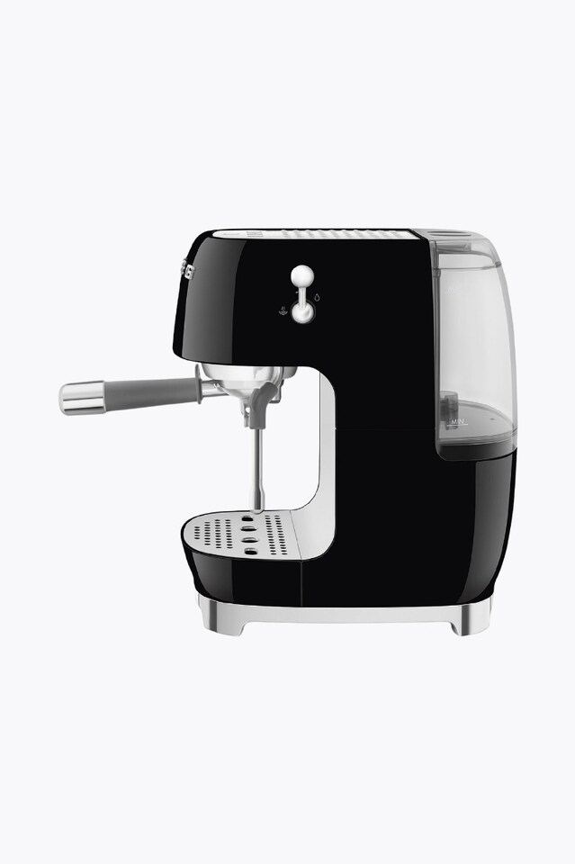 Smeg Espresso Machine 50's Style mit Cold Brew-Funktion, Black