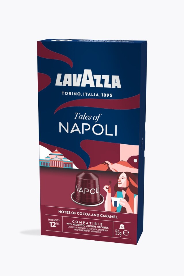 Lavazza Tales of Italy Napoli 10 Capsules Nespresso® compatible-3