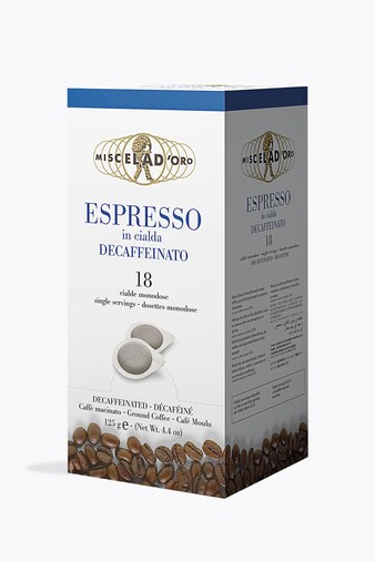 Miscela D'Oro Espresso Descafeinado 18 monodosis E.S.E.
