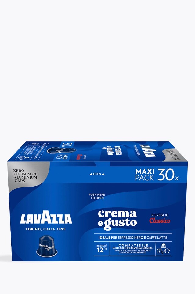 Lavazza Crema e Gusto 30 Capsules Nespresso® compatible