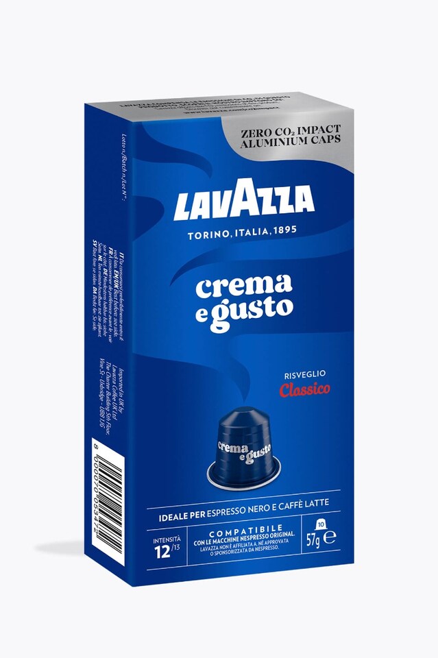 Lavazza Crema e Gusto 10 Capsules Nespresso® compatible