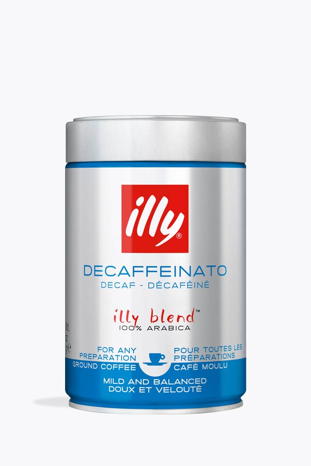 illy Espresso Decaffeinated Ground 250g