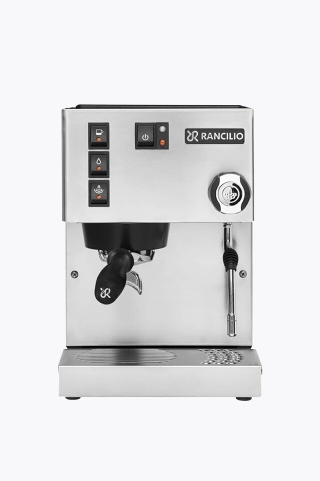 Rancilio Silvia espresso machine stainless steel