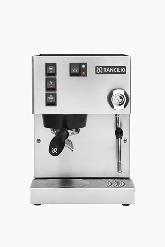 Rancilio Silvia espresso machine stainless steel