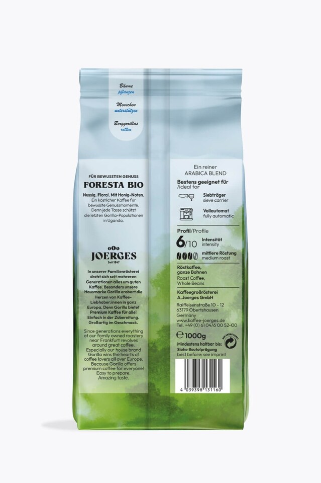 Gorilla Foresta Bio 1kg