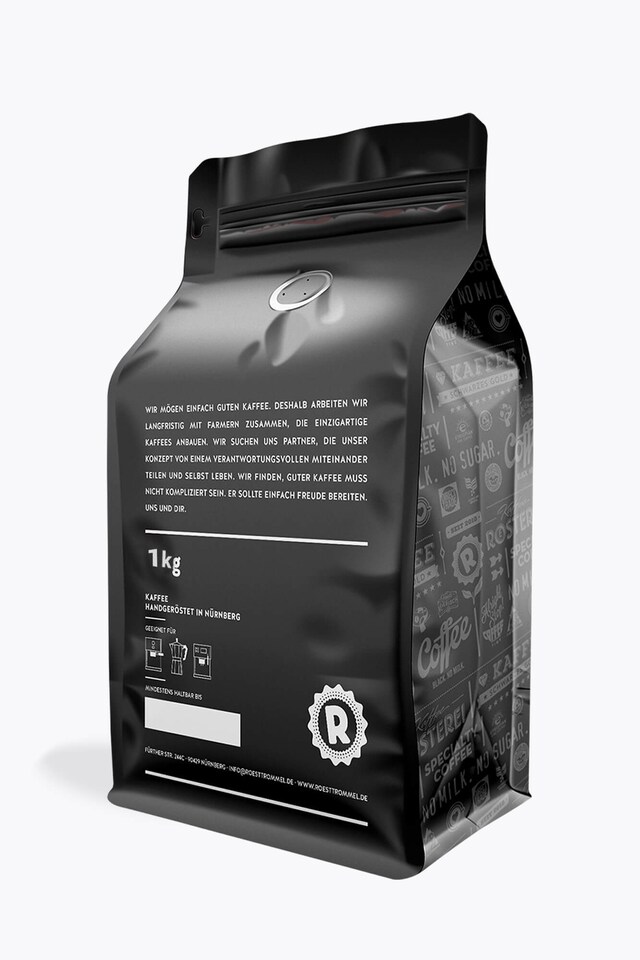 Rösttrommel Bio Blend Espresso 1kg back