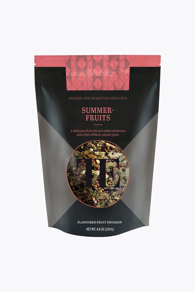 Teahouse Exclusives Summerfruits 250g loose-leaf tea