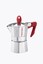 Pedrini polished aluminum coffee maker for 1/2 cup