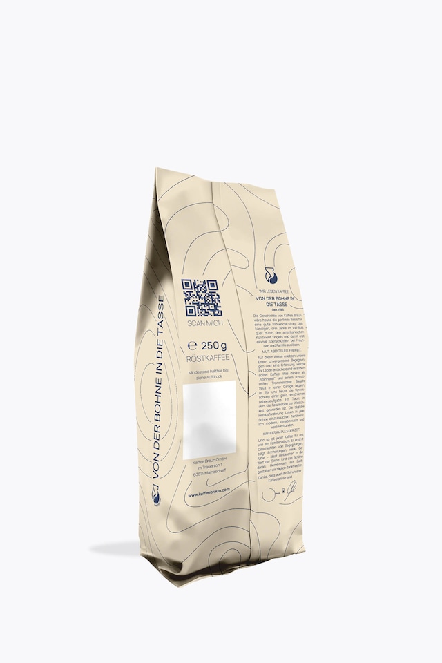 Coffee Brown Äthiopischer Waldkaffee Bio 250g