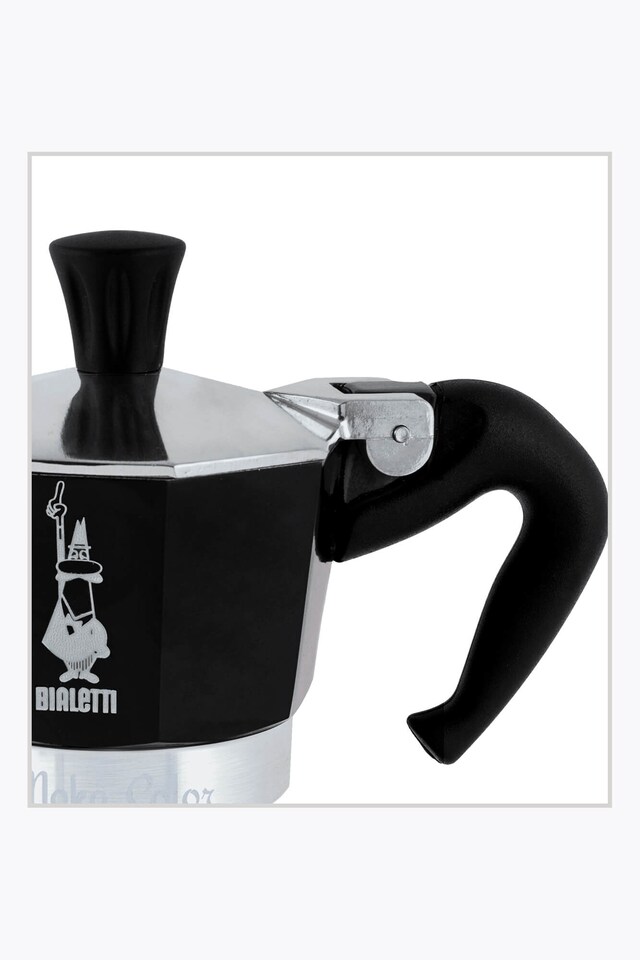 Bialetti Espresso Maker Moka Express 1 Tasse schwarz