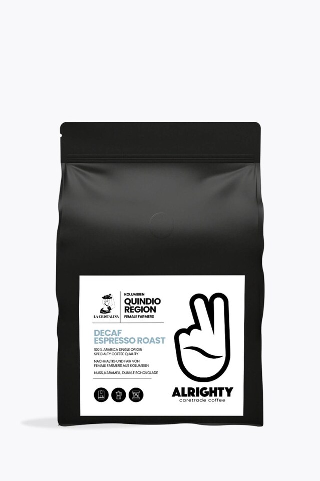 Alrighty Colombia Decaf Espresso 250g
