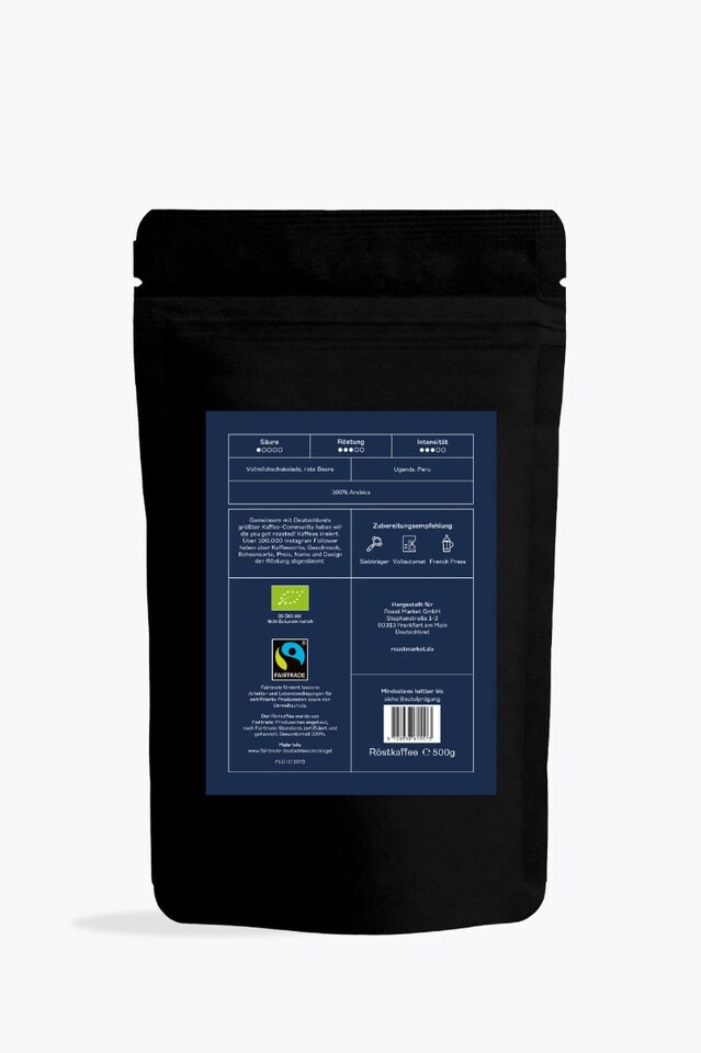roastmarket you got roasted! Cafe Crema Creamylicious Bio 500g