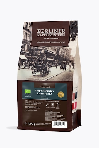Berliner Kaffeerösterei Neapolitan Espresso Organic 1kg