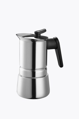 Pedrini Stainless Steel Coffee Maker for 4 Cups