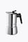 Cafetera Pedrini de acero inoxidable para 4 tazas
