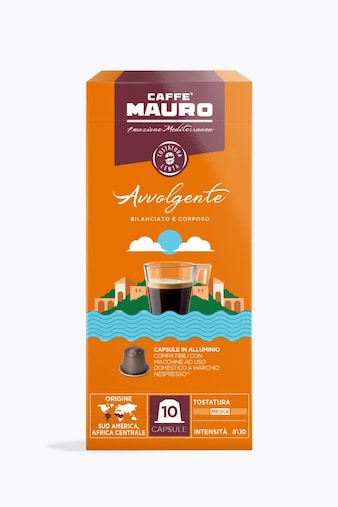 Caffè Mauro Avvolgente 10 Nespresso® Compatible Capsules