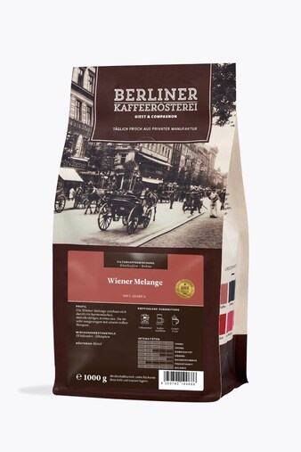 Berliner Kaffeerösterei Wiener Melange 1kg
