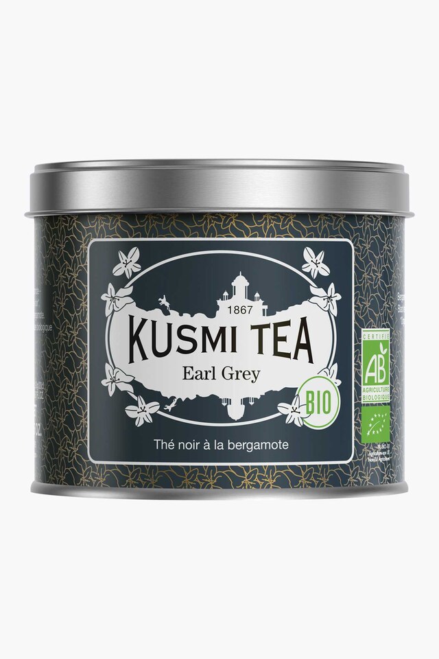 Kusmi Tea Earl Grey Bio 100g té a granel lata