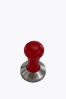 Motta Tamper Stainless Steel plan mit Holzgriff rot 58,5mm
