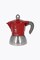 Bialetti Cafetera moka espresso New Moka Induction 4 tazas Rojo
