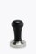 Motta Tamper Stainless Steel Flat with Black Wooden Handle 58mm