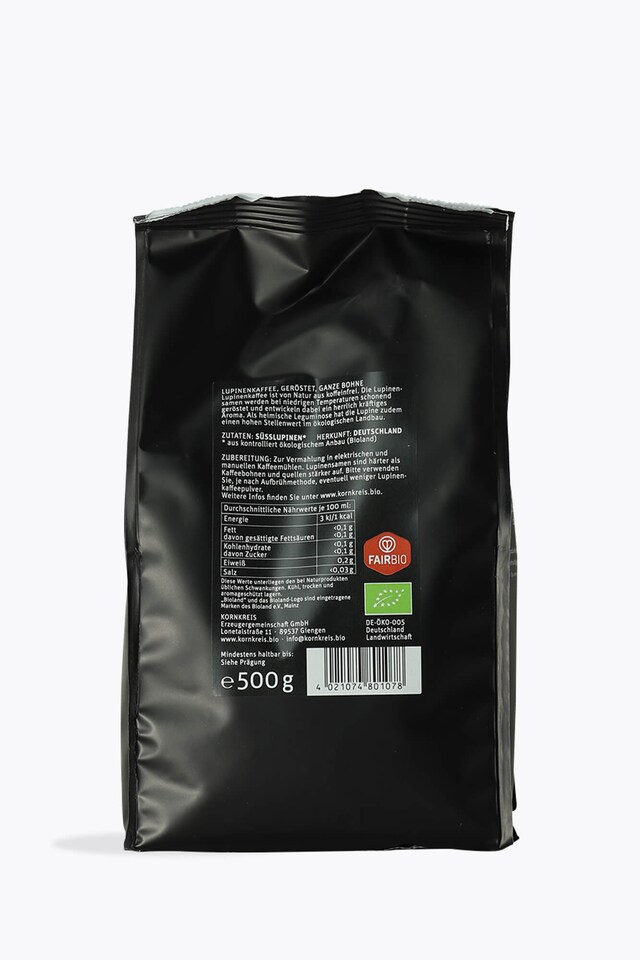 Kornkreis Café Pino Lupinenkaffee 500g ganze Bohne