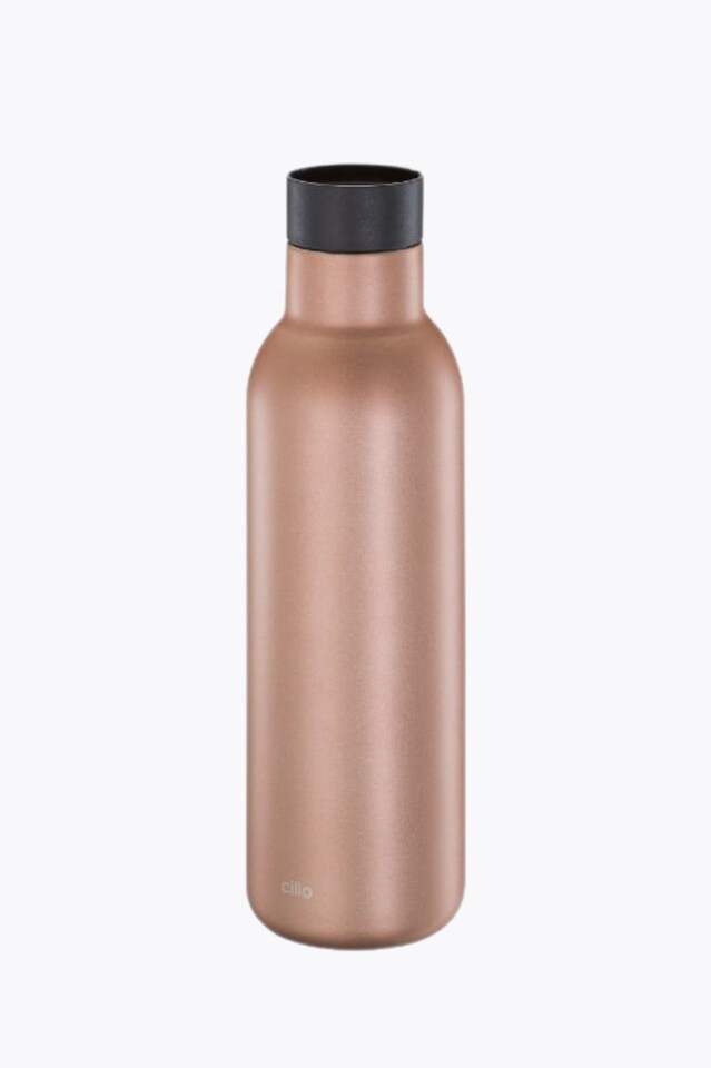 cilio Insulated Drinking Bottle DELUXE 450 ml Matte Rose Gold