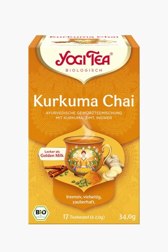 Yogi Tea Kurkuma Chai Bio 17 bolsitas de té