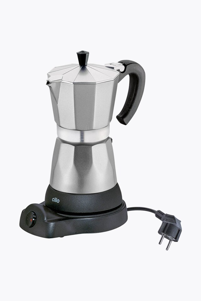 cilio Classico 6-Cup Moka Pot, electric